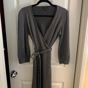 Banana Republic Herringbone Wrap Dress size S
